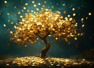 Gott zahlt mir kein Gehalt